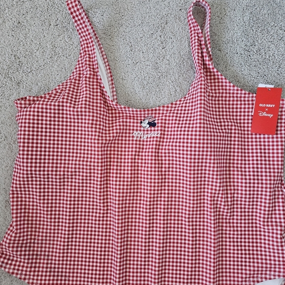 NWT Disney x Old Navy | Minnie Mouse Gingham One-Piece Swimsuit Womens 4X - Picture 6 of 11